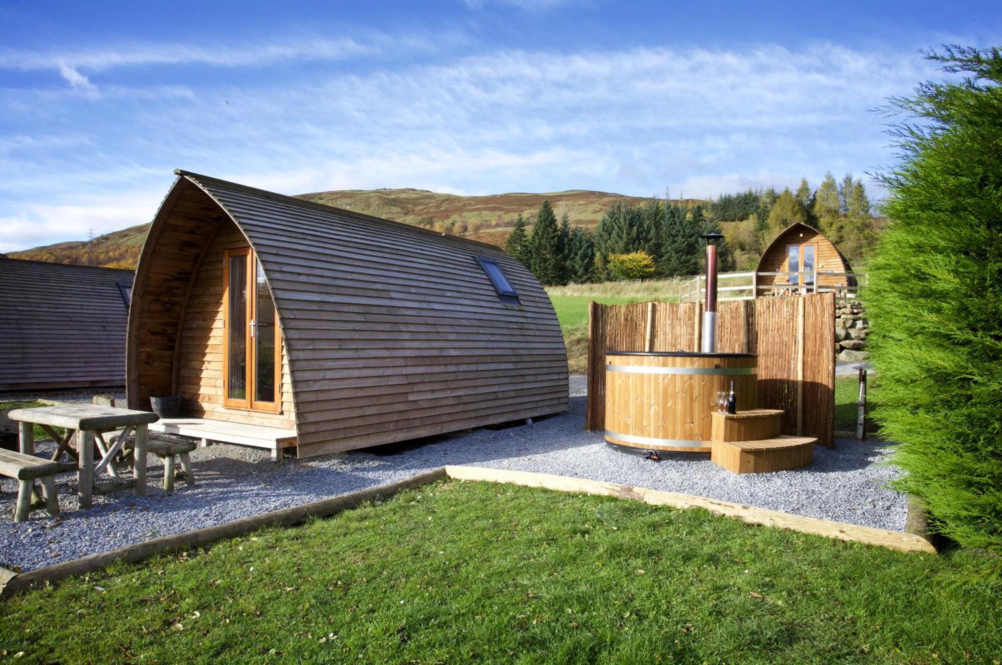 Loch Tay Highland Lodges And Glamping Park Morenish Extérieur photo